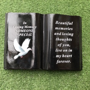 MEMORIAL WATER DECAL DOVE BOOK SOMEONE SPECIAL